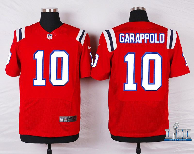 2019 New England Patriots Super Bowl LIII elite Jerseys-022